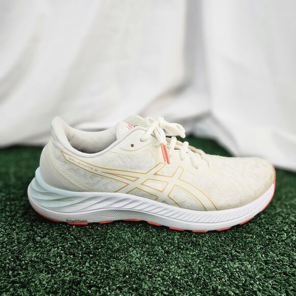 Asics Gel-Excite 8 Running Shoes Women's Size 10 White Athletic Training Sneaker - Picture 2 of 13